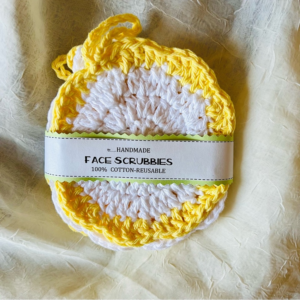 100% Cotton Face Scrubbies